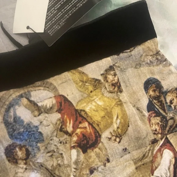 NWT! RARE! D&G Dolce & Gabbana ITALY RENAISSANCE Roman Empire Print Skirt 42
